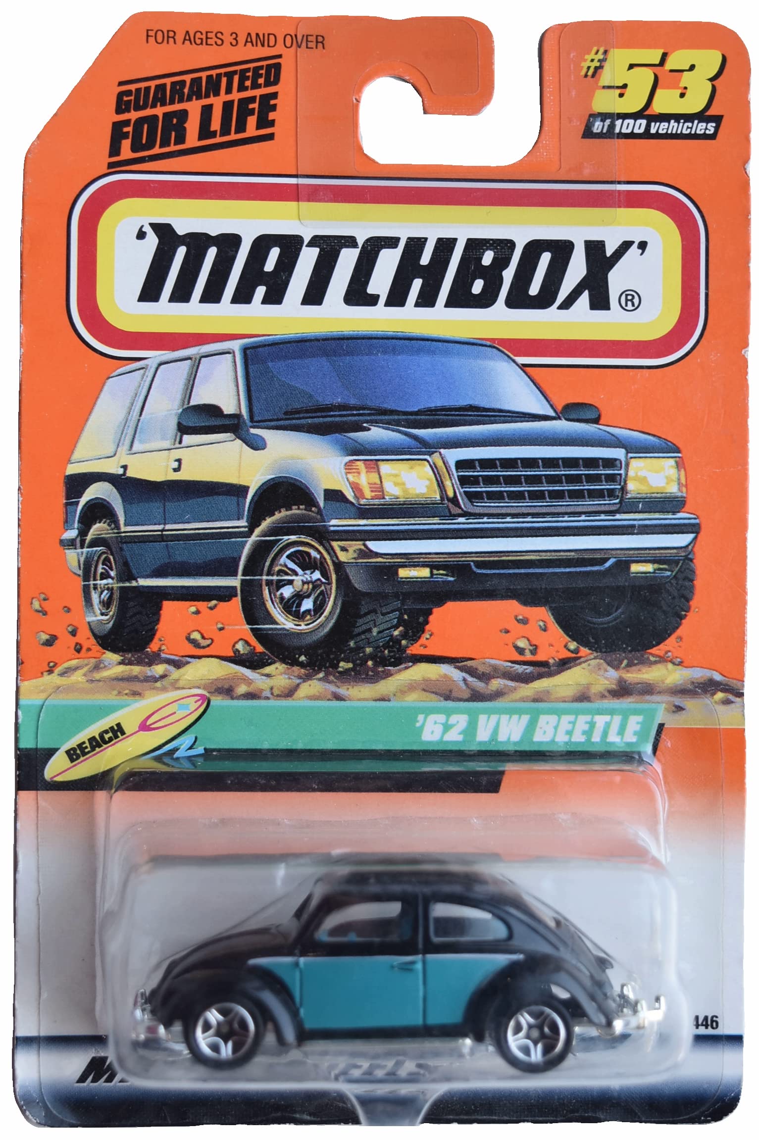 Amazon.com: Matchbox '62 VW Beetle, Series 11 #53 : Toys & Games